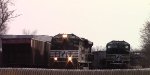 NS 431 exchanging locomotives